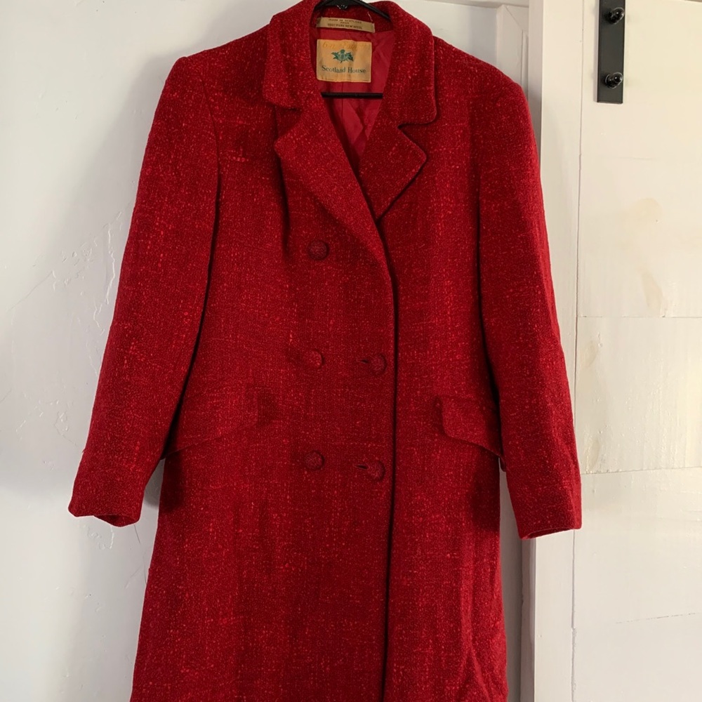 Gala forest coat, made in Scotland!